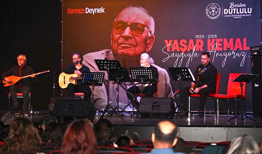Edebiyatın Çınarı Yaşar Kemal Manisa’da Anıldı