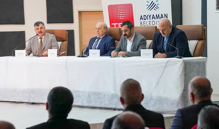 TBB ve Adıyaman Belediyesinden Ulaşım Eylem Planı