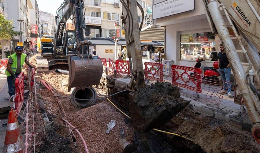 250 milyon liralık altyapı yatırımı hız kesmeden devam ediyor