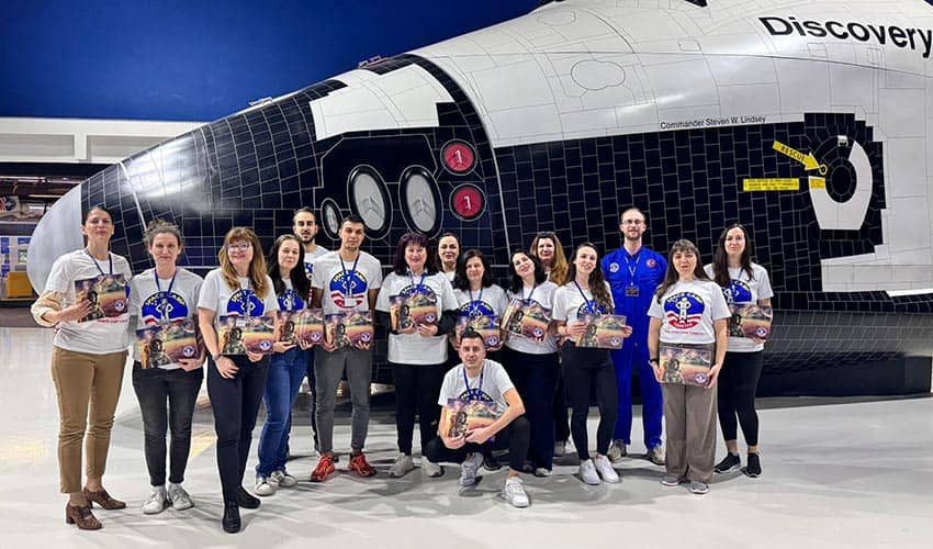 Bulgaristanli Öğretmenler İzmir’de uzay deneyimi yaşadı