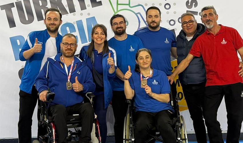 Boccia takımı, bronz madalya ile döndü