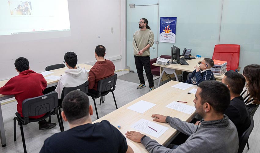 Engelli gençler, iş hayatına hazırlanıyor