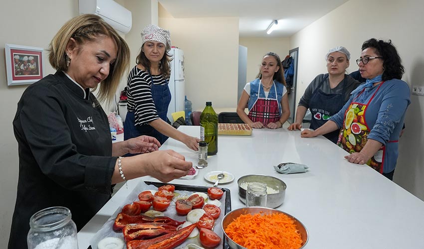 Gaziemir’in yeni aşçıları yetişiyor