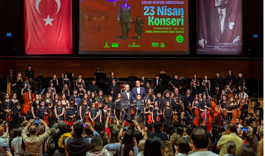 Çocuk Senfoni Orkestrası’ndan Aassm’de 23 Nisan konseri