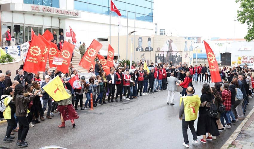 Çiğli’de 1 Mayıs Coşkusu