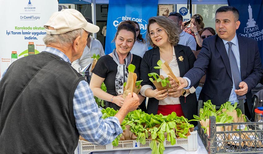 İzmir çiçek açtı, her yer rengârenk oldu
